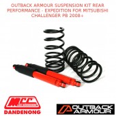 OUTBACK ARMOUR SUSPENSION KIT REAR EXPD FITS MITSUBISHI CHALLENGER PB 08+